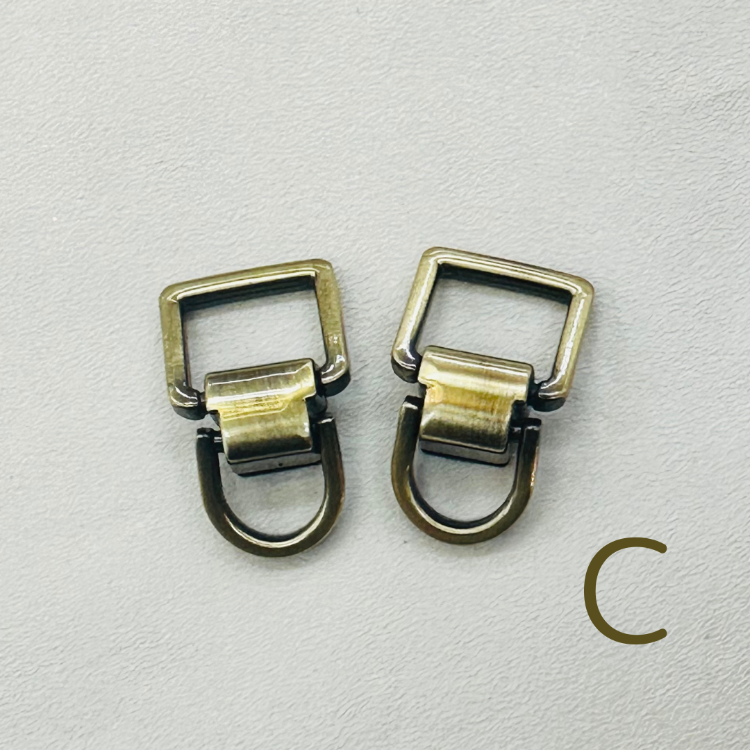 バッグの金具 Mタイプ PTS250201
