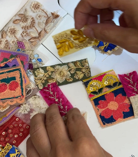 余った刺繍リボンを可愛く使い切る方法