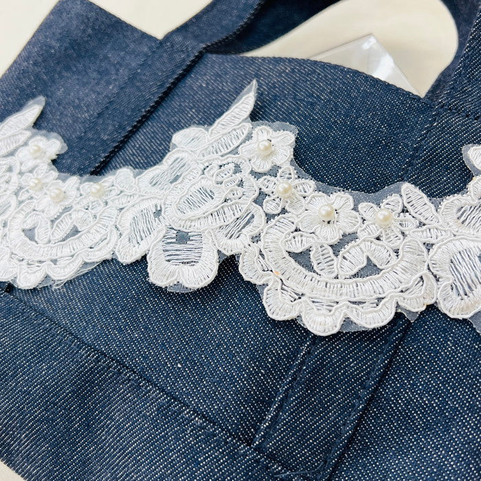 【50cm単位】 刺繍レース 咲き誇る 花々の共演 サイズ約8.6cm SLT2505001