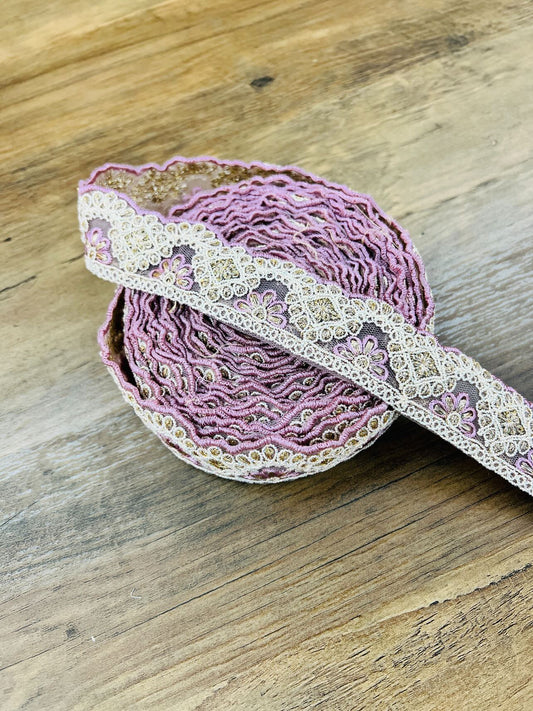 【ご予約商品preo2505001】刺繍リボン1m
